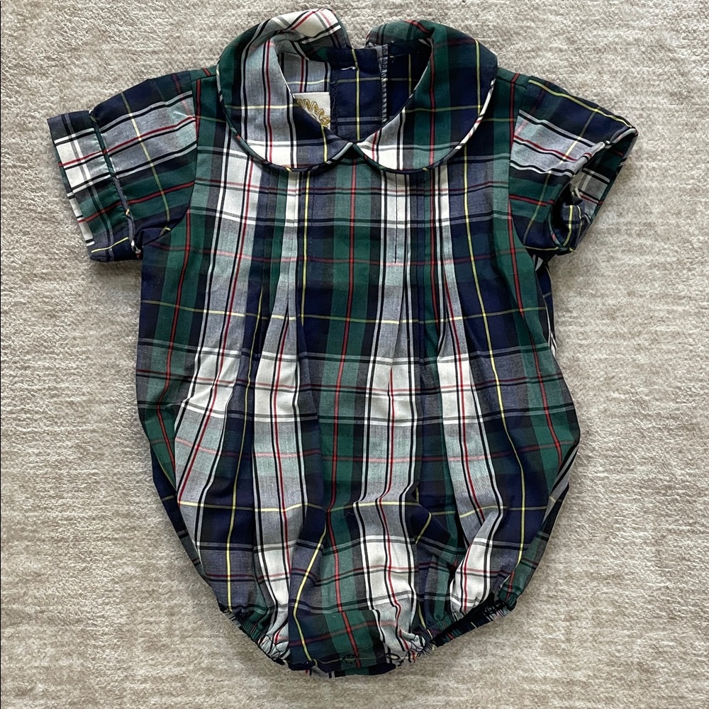 The Beaufort Bonnet Company Green Plaid Bubble